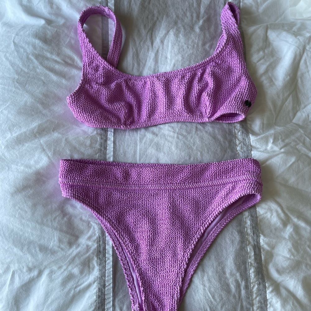 Billabong purple bikini set size small